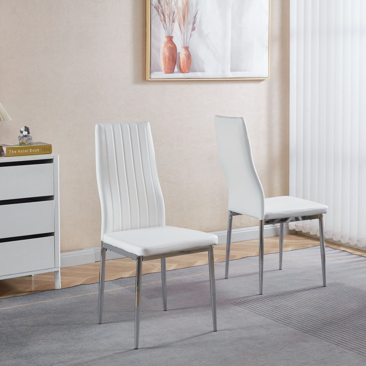 Minimalist Design Dining Chair (Set of 4)
