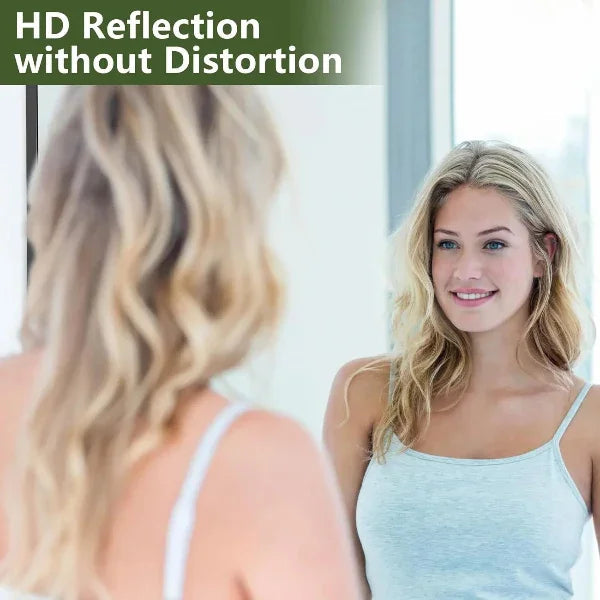 MELOMOIR Rectangular Oversized Floor Mirror – 72"/81" Full Length Black | Free Shipping