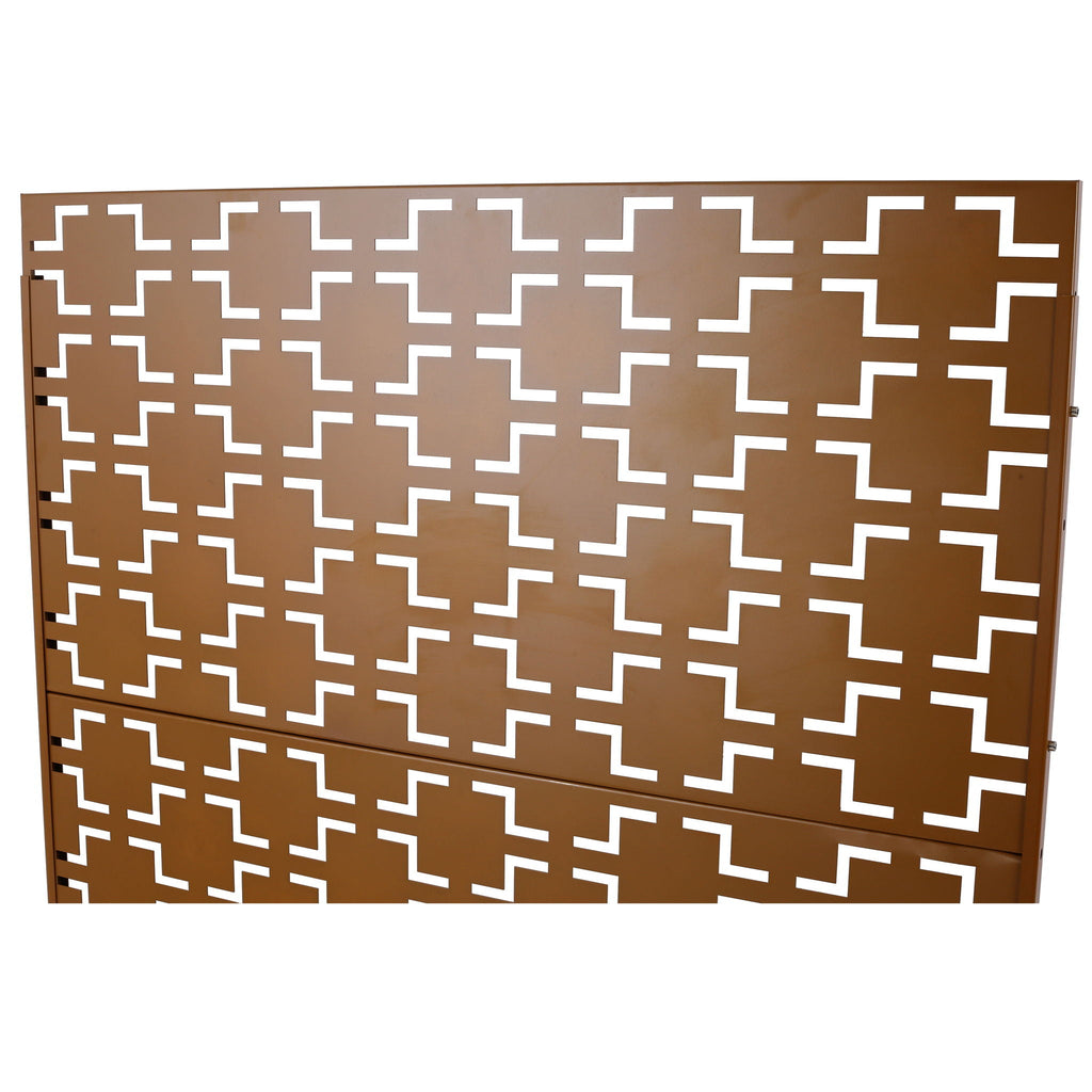 Outdoor & Indoor Metal Privacy Freestanding Decorative Screen