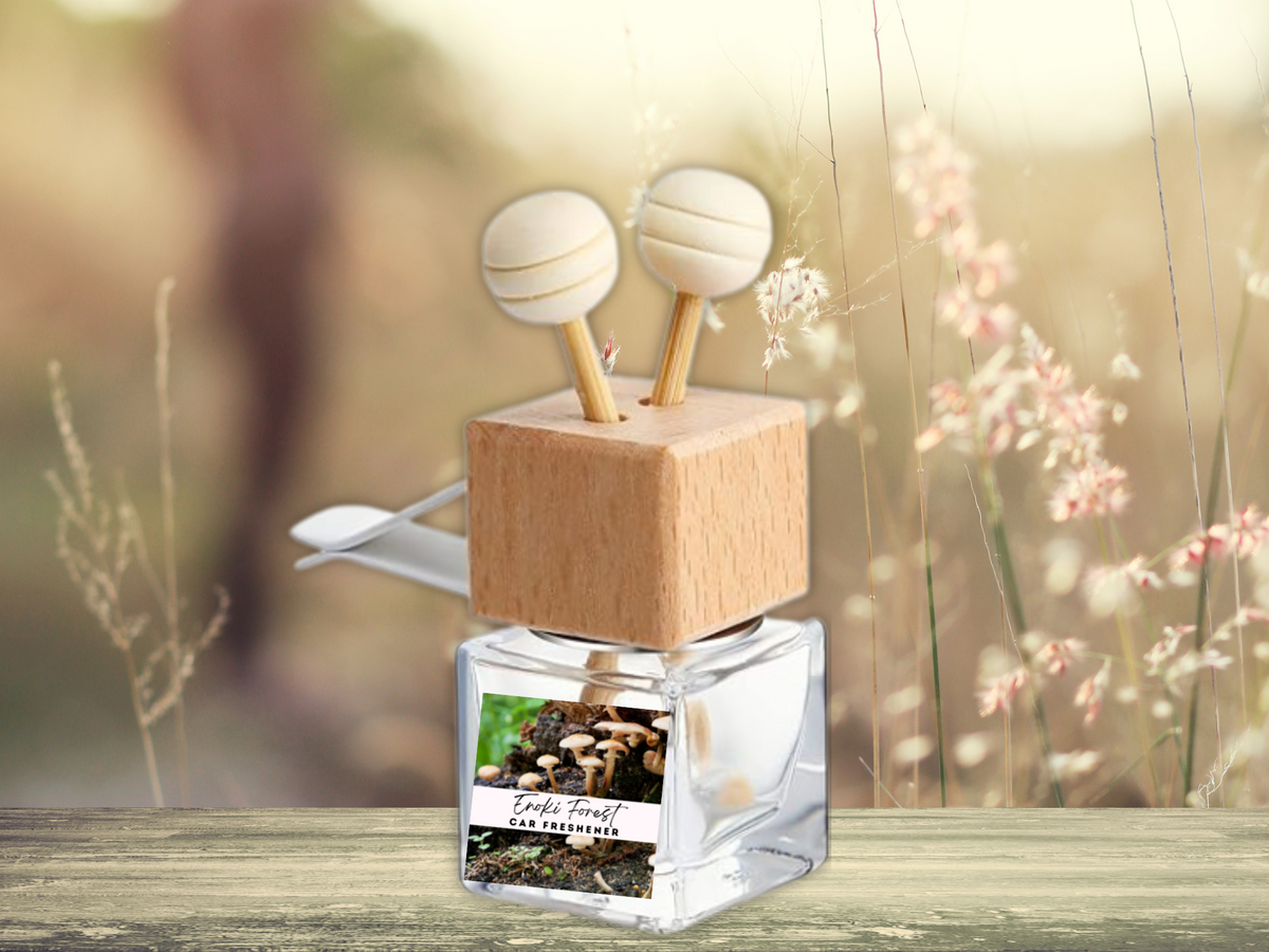 Bold & Masculine Vent Car Diffuser – Wood, Amber & Smoke