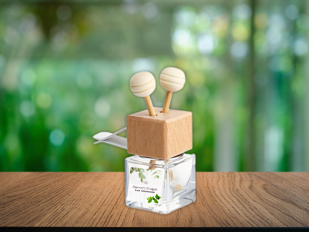 Bold & Masculine Vent Car Diffuser – Wood, Amber & Smoke