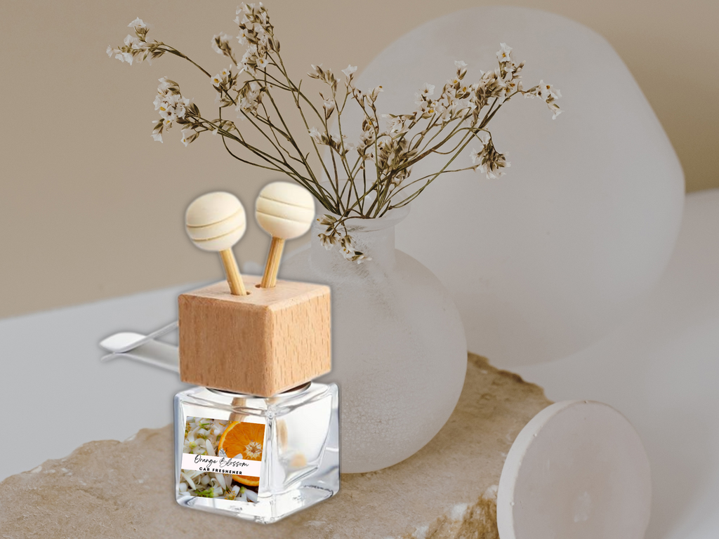 Bold & Masculine Vent Car Diffuser – Wood, Amber & Smoke