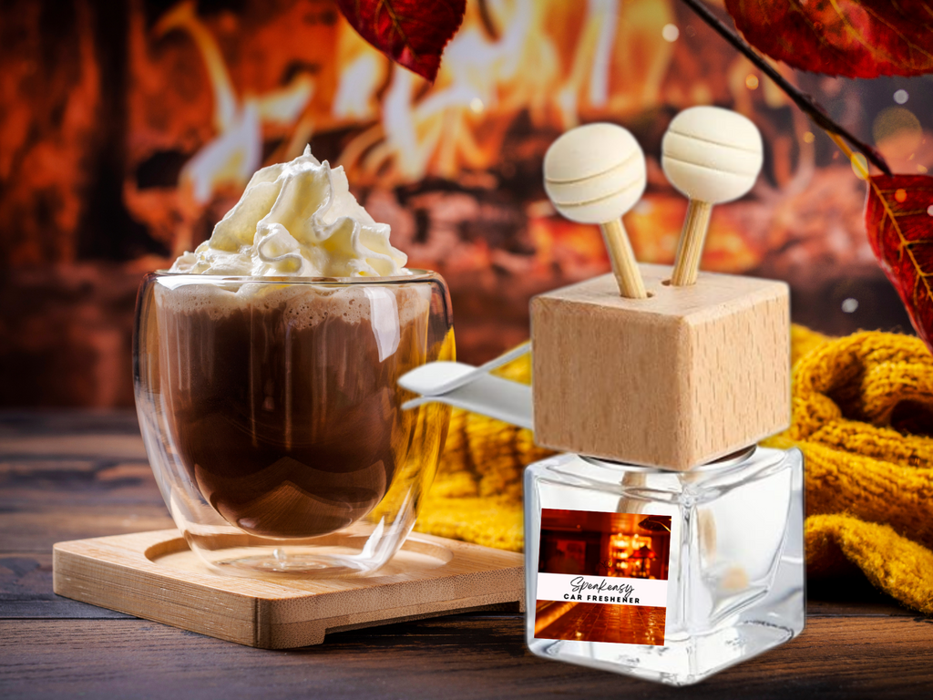 Bold & Masculine Vent Car Diffuser – Wood, Amber & Smoke