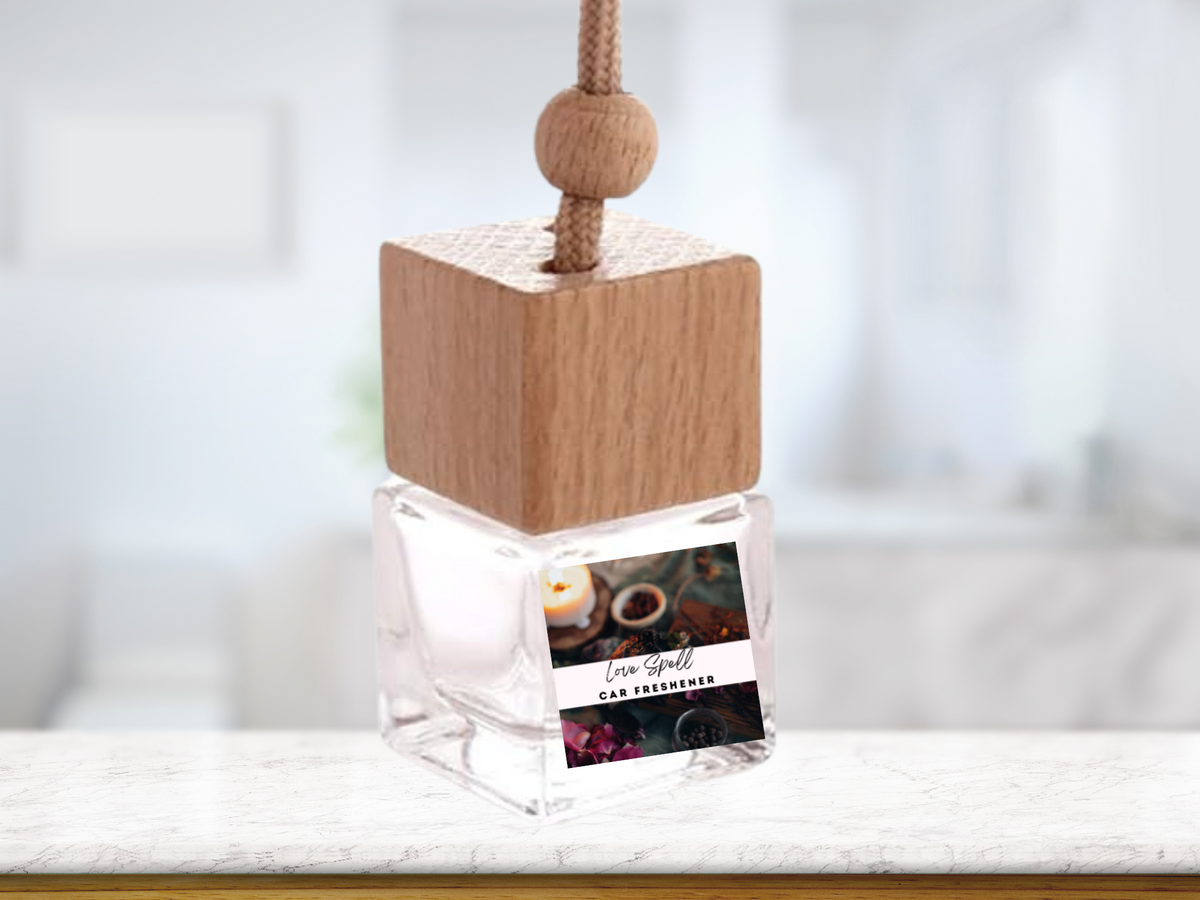 Clean & Fresh Hanging Car Freshener Collection – Crisp Linen & Cotton