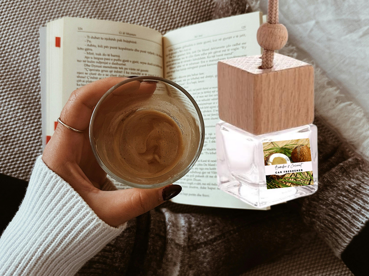 Floral & Feminine Hanging Car Freshener Collection – Elegant Blossoms