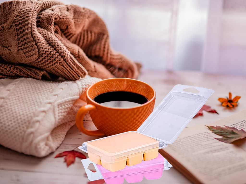 Clamshell Wax Melts – Cozy & Comforting | Warm, Inviting Scents