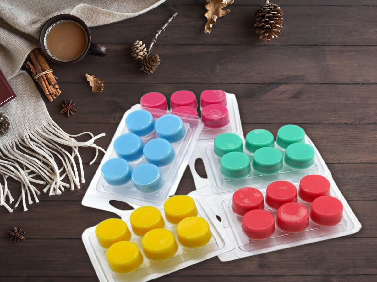 Clamshell Wax Melts – Cozy & Comforting | Warm, Inviting Scents