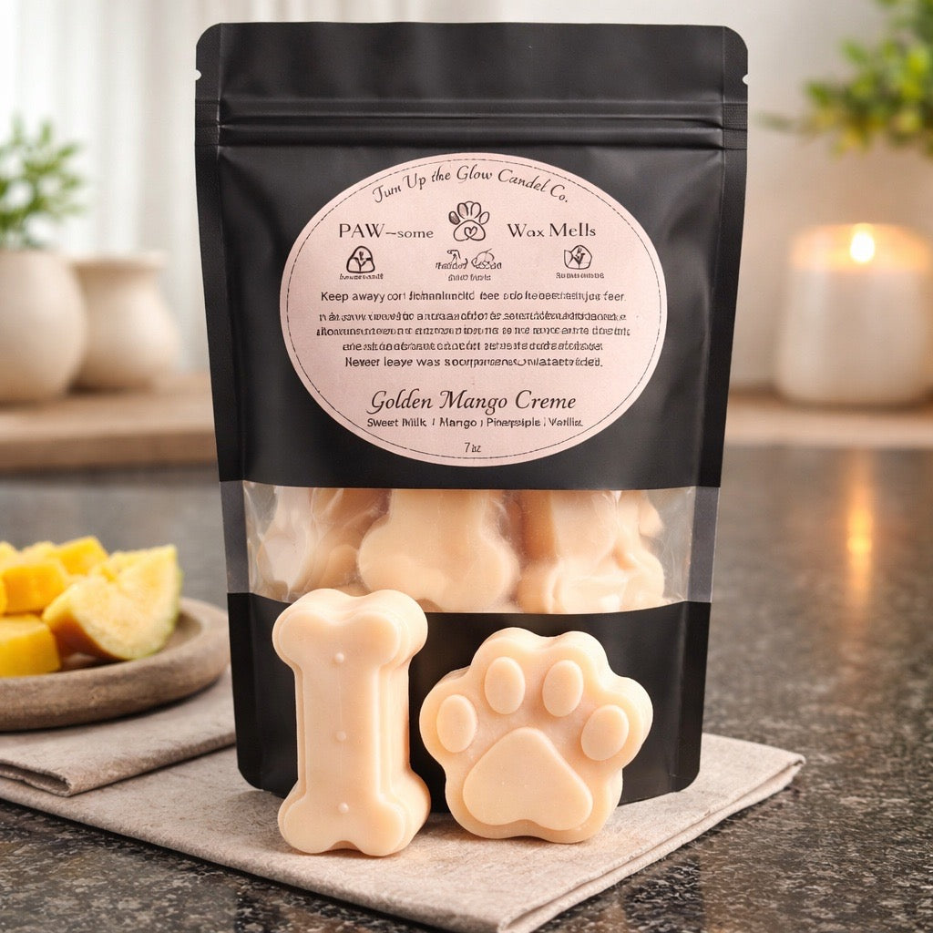 Golden Mango Crème Wax Melts – Dog Paw & Bone