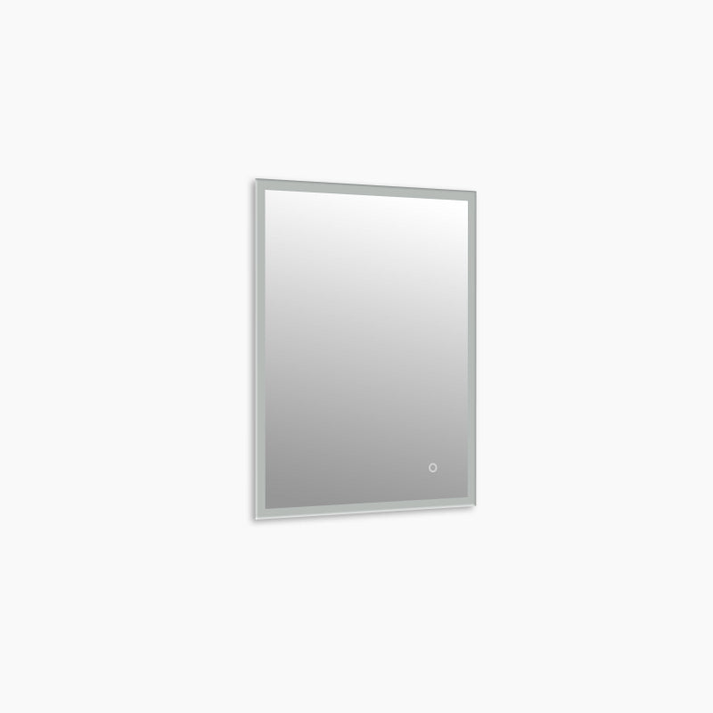 Lyra Modern LED Mirror – Acrylic Frame, Anti-Fog, Dimmable