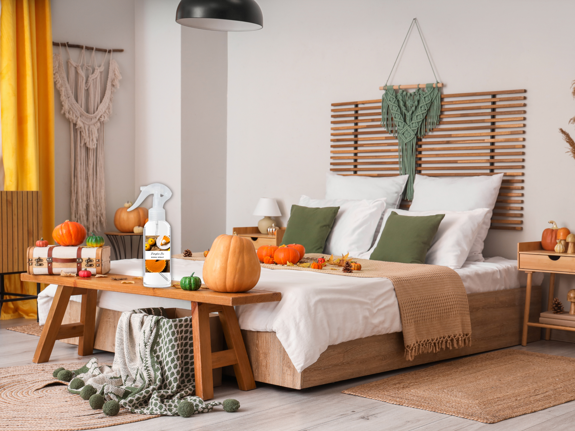 Fruity & Juicy Room & Linen Spray – Trigger Spray | Strawberry, Peach & Mango