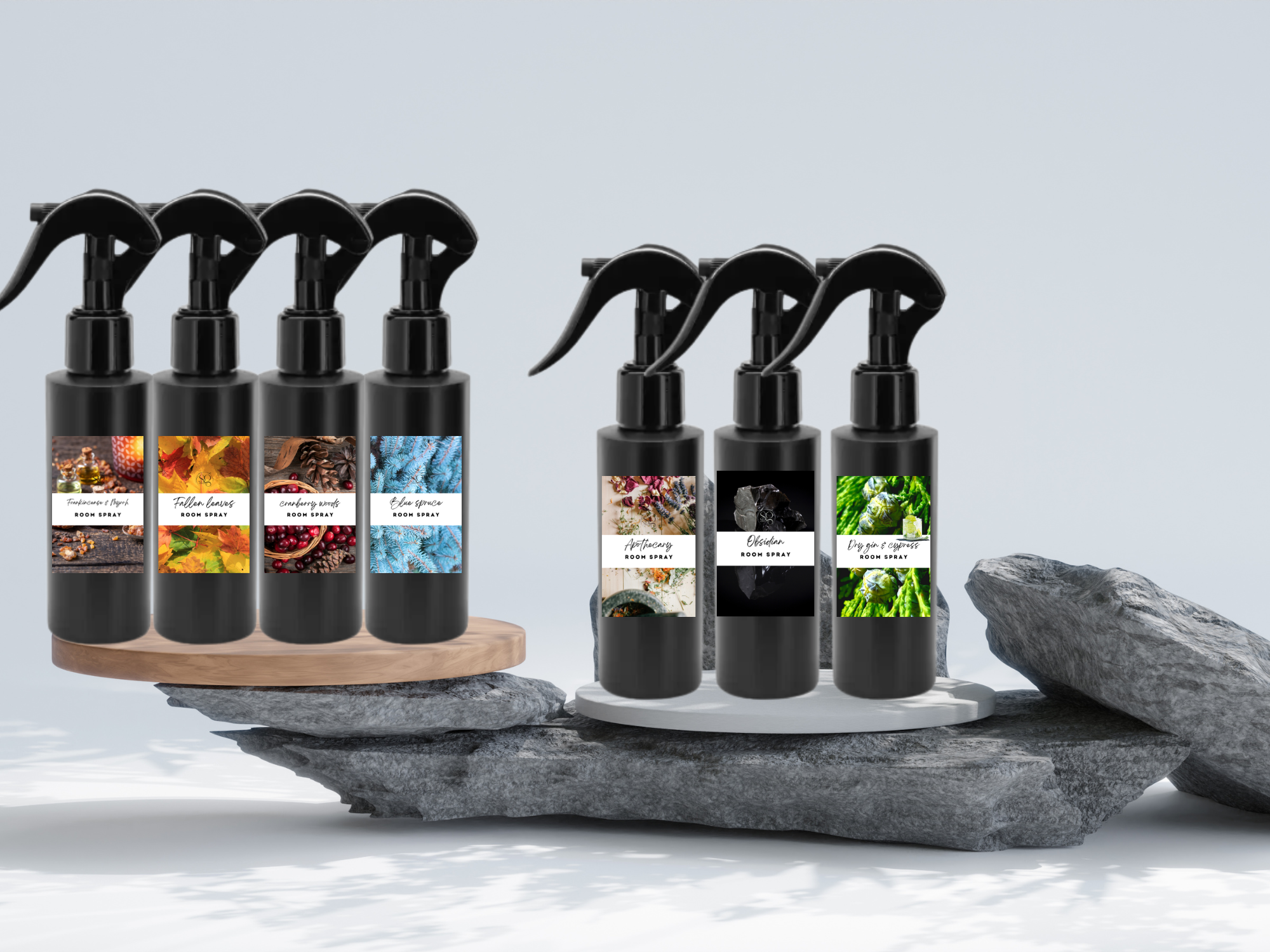 Bold & Masculine Room & Linen Spray – Trigger Spray | Speakeasy & Obsidian