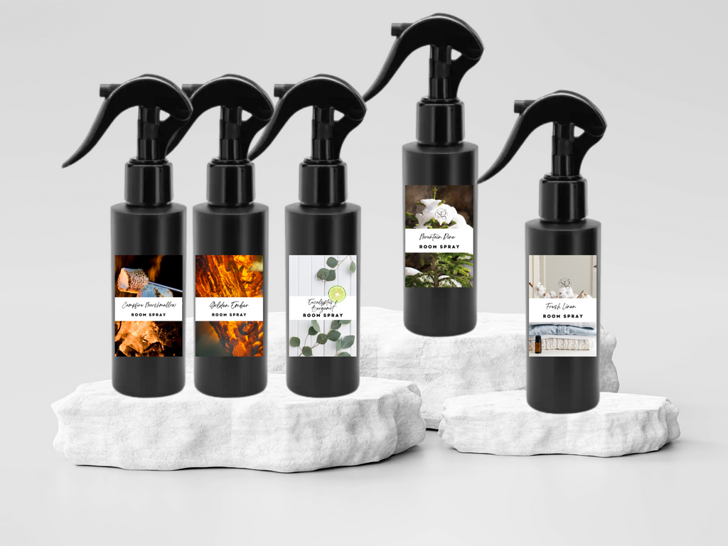 Bold & Masculine Room & Linen Spray – Trigger Spray | Speakeasy & Obsidian