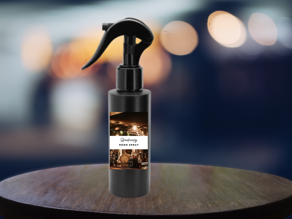 Bold & Masculine Room & Linen Spray – Trigger Spray | Speakeasy & Obsidian