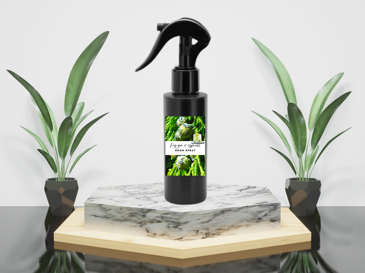 Bold & Masculine Room & Linen Spray – Trigger Spray | Speakeasy & Obsidian