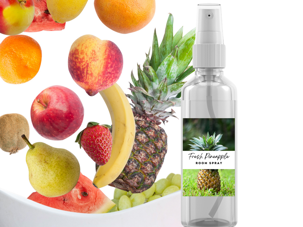 Fruity & Juicy Room & Linen Spray – Fine Mist | Strawberry, Peach & Mango