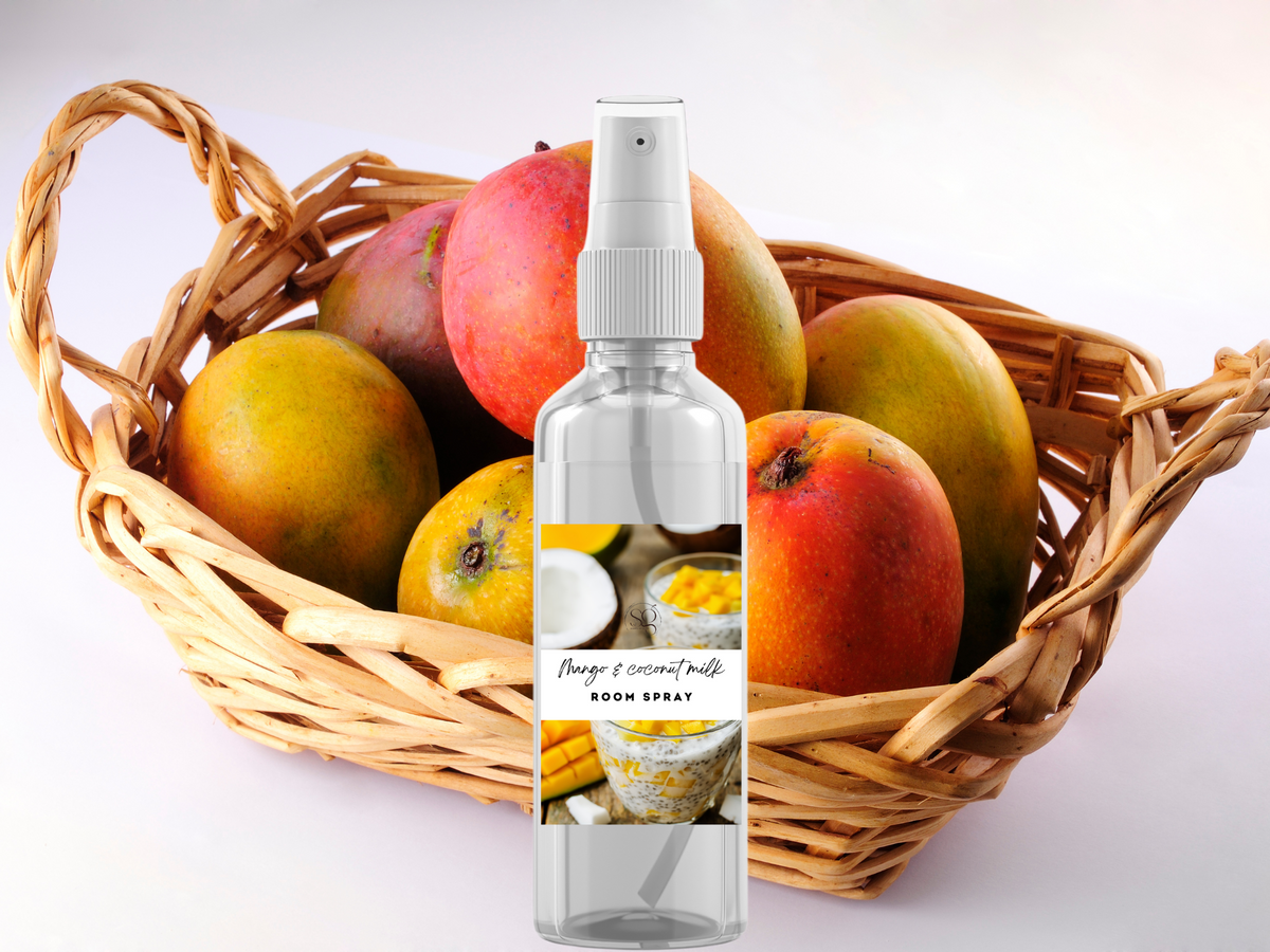 Fruity & Juicy Room & Linen Spray – Fine Mist | Strawberry, Peach & Mango