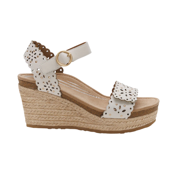 Aetrex Women's Sydney Ivory Cutout