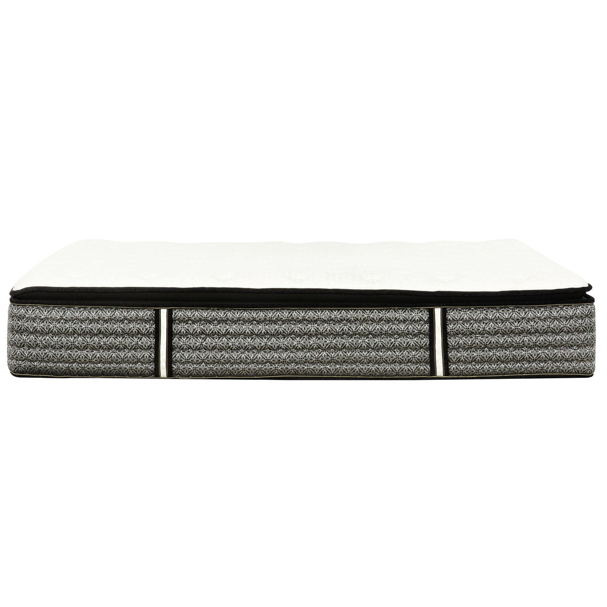 14" Premium Hybrid Mattress In A Box Plush Gel Memory Foam Top With Cooling Technology - Gray / White - Queen